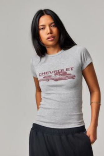 UO Chevrolet Baby T-Shirt - Grey XS at - Urban Outfitters - Modalova