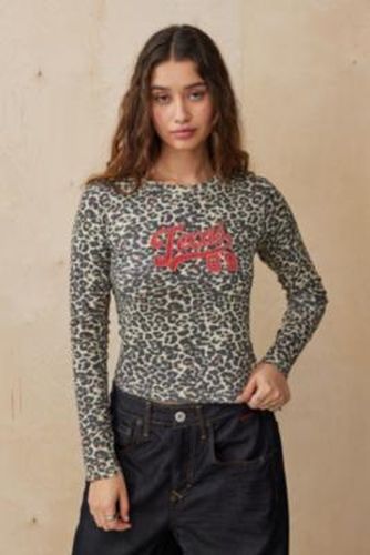 UO Texas Leopard Print Top XS at - Urban Outfitters - Modalova