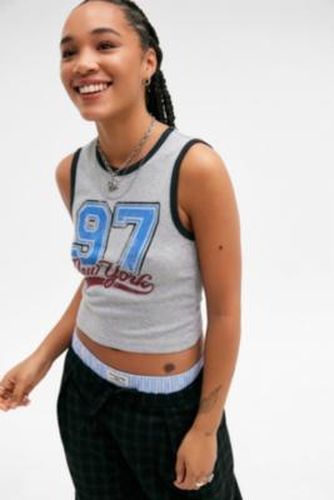 UO 97 New York Cutout Tank Top - XS at - Urban Outfitters - Modalova