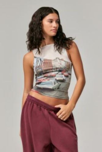 Rebel Youth Cars Scoop Back Tank Top - XL at - Urban Outfitters - Modalova