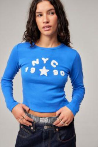 NYC 1990 Long-Sleeved T-Shirt - XS at Urban Outfitters - BDG - Modalova