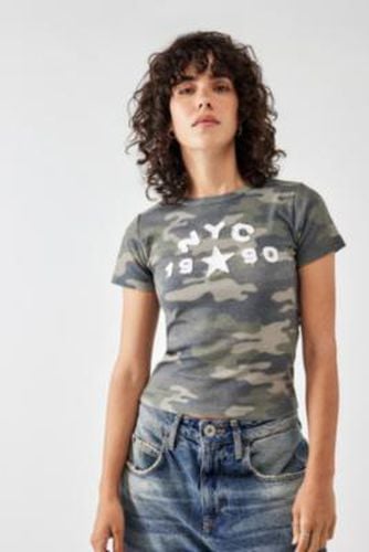 Camo NYC Applique Baby T-Shirt XS at Urban Outfitters - BDG - Modalova