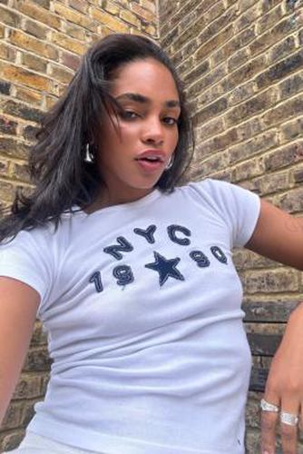 NYC 1990 Baby T-Shirt - XS at Urban Outfitters - BDG - Modalova