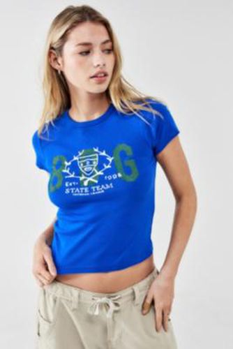 Flocked Crest Baby T-Shirt - XL at Urban Outfitters - BDG - Modalova