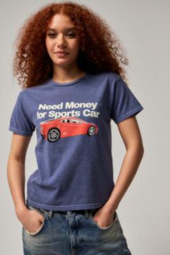 UO Sports Car T-Shirt - Navy M/L at - Urban Outfitters - Modalova