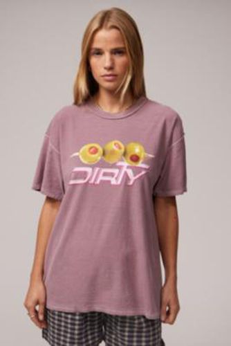 UO Dirty Martini T-Shirt - Lilac XS at - Urban Outfitters - Modalova