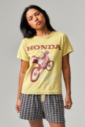 UO Honda Bike T-Shirt - Light Yellow M/L at - Urban Outfitters - Modalova