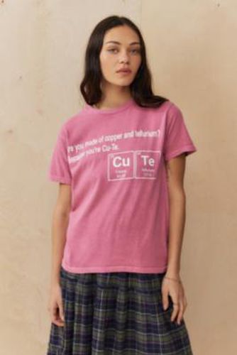 UO Cu-Te Periodic T-Shirt - M/L at - Urban Outfitters - Modalova