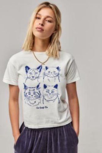 UO Cat Lady Era Relaxed T-Shirt - M/L at - Urban Outfitters - Modalova