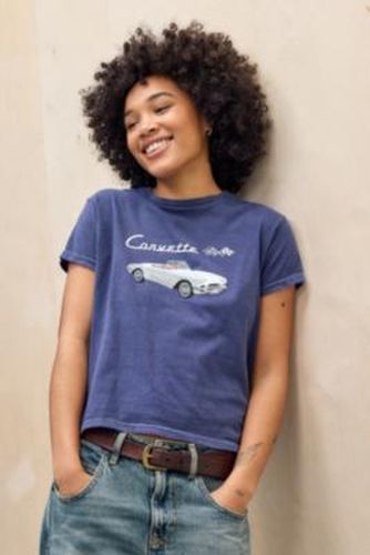 UO Corvette Car Relaxed T-Shirt - Navy M/L at - Urban Outfitters - Modalova