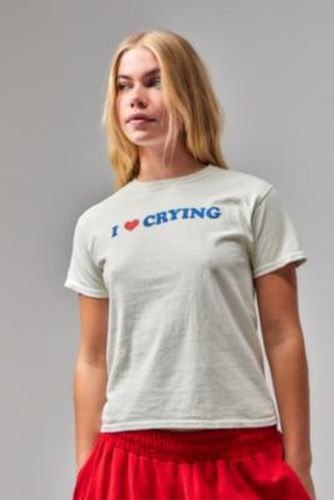 UO I Love Crying T-shirt - M/L at - Urban Outfitters - Modalova