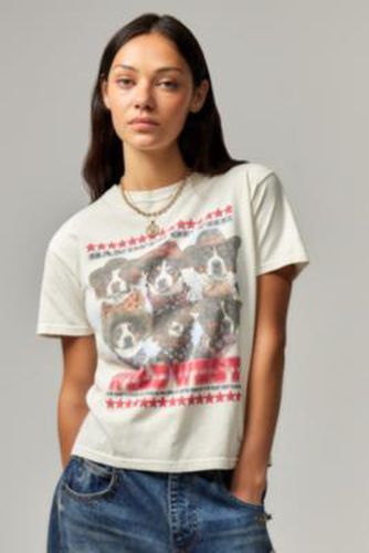 UO Wild West Dogs T-Shirt - White M/L at - Urban Outfitters - Modalova