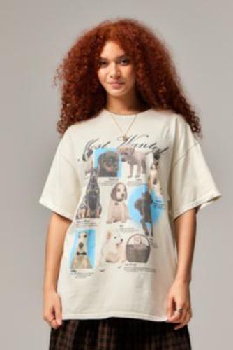 UO Most Wanted Dogs T-Shirt - White S at - Urban Outfitters - Modalova