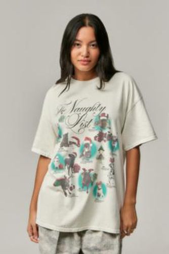 UO The Naughty List Dogs T-shirt - XS at - Urban Outfitters - Modalova