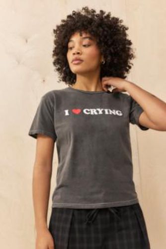 UO I Love Crying Relaxed T-Shirt - M/L at - Urban Outfitters - Modalova