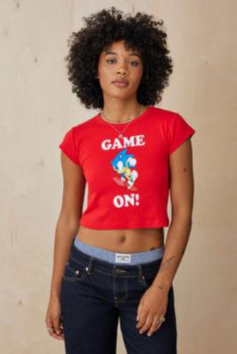 UO Sonic Relaxed Baby T-Shirt - XS at - Urban Outfitters - Modalova