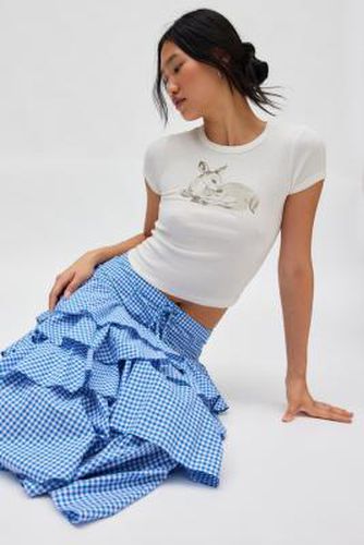 Deer Baby T-Shirt - All white XS at Urban Outfitters - Kimchi Blue - Modalova