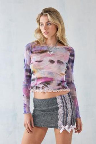 UO Kitsch Boucle Mini Skirt - Dark Grey L at - Urban Outfitters - Modalova