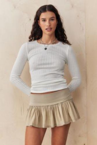 Byrdie Chino Mini Skort - XS at Urban Outfitters - BDG - Modalova