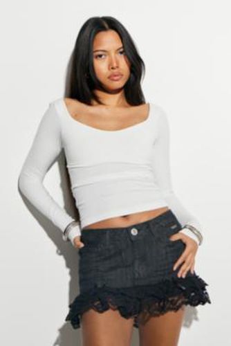 Ultimate Lace Denim Mini Skirt - XL at Urban Outfitters - BDG - Modalova