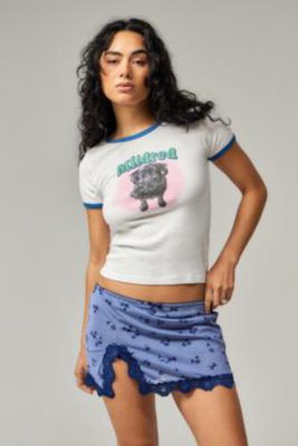 UO Printed Slip Mini Skirt - 2XS at - Urban Outfitters - Modalova