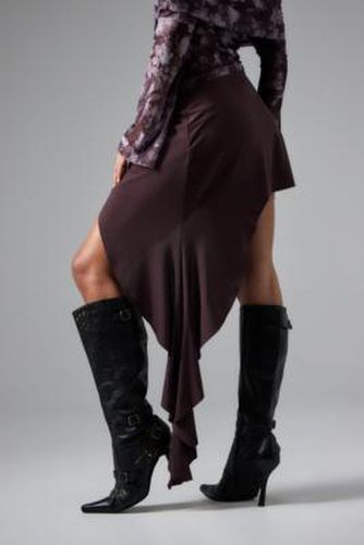 UO Asymmetric Ring Mini Skirt - 2XS at - Urban Outfitters - Modalova