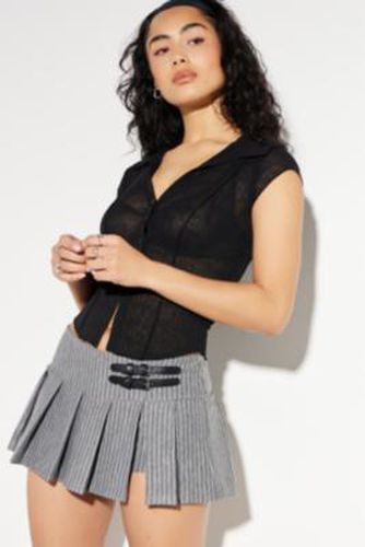 Micro-Mini Kilt - Grey 2XS at Urban Outfitters - Silence + Noise - Modalova