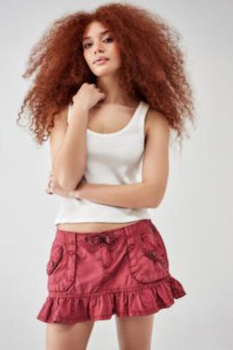 Lily Cargo Mini Skirt - Red 2XS at Urban Outfitters - BDG - Modalova