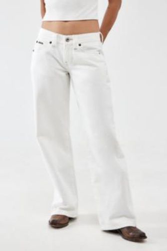 Kayla Lowrider White Jeans - White 36W 32L at Urban Outfitters - BDG - Modalova