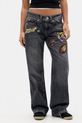 Kayla Low Rider Patch Jeans - 24W 32L at Urban Outfitters - BDG - Modalova