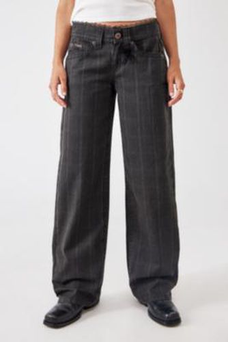 Kayla Lowrider Check Trousers XS at Urban Outfitters - BDG - Modalova