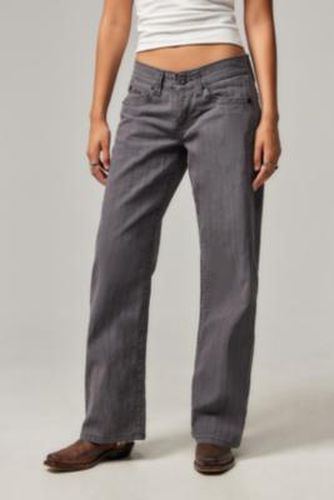 Kayla Textured Stripe Trousers - Grey XS at Urban Outfitters - BDG - Modalova