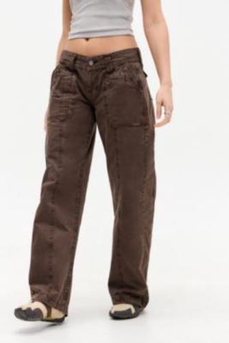 Kayla Casual YK2 Lowrider Trousers - XS at Urban Outfitters - BDG - Modalova