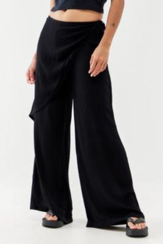 Wrap Skirt Trousers - Black XS at Urban Outfitters - BDG - Modalova