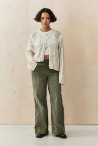 Kimchi Blue Amelie Corduroy Cargo Pants - Green S at - Urban Outfitters - Modalova