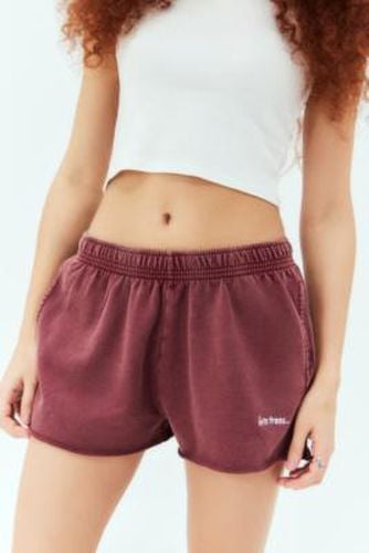 Iets frans. Mini Jogger Shorts - Burgundy 2XS at Urban Outfitters - iets frans... - Modalova