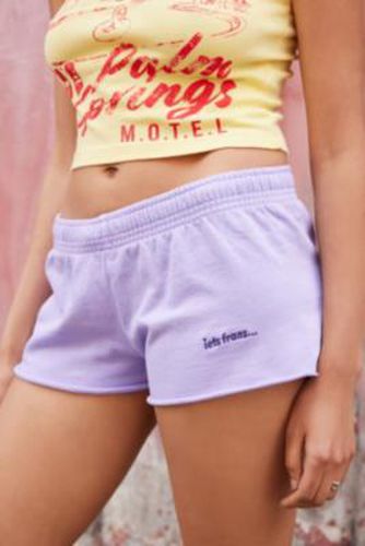 Iets frans. Ultra-Mini Jogger Shorts - Lilac 2XS at Urban Outfitters - iets frans... - Modalova