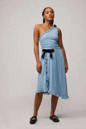 Virginia One Shoulder Midi Dress - / XS at Urban Outfitters - Kimchi Blue - Modalova