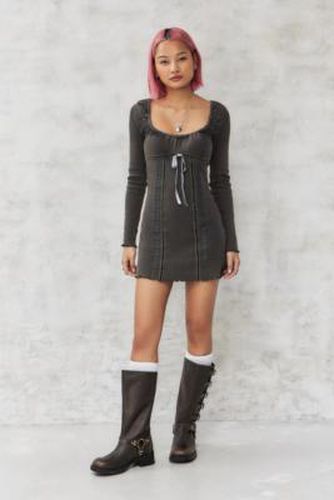 Noori Ribbon Mini Dress - 2XS at Urban Outfitters - BDG - Modalova