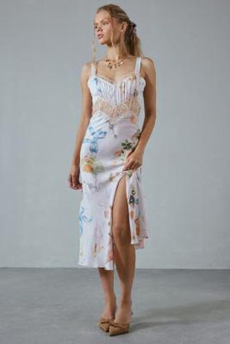 Liz Midi Slip Dress XS at Urban Outfitters - Kimchi Blue - Modalova