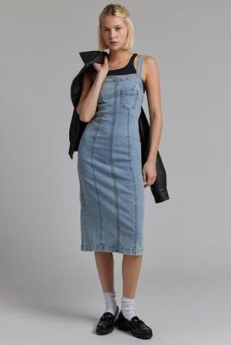 Finley Denim Midi Dress - Light Blue XS at Urban Outfitters - BDG - Modalova