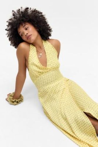 Blossom Slip Dress - Yellow XS at Urban Outfitters - Kimchi Blue - Modalova