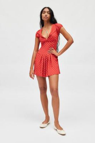 Vera Polka Dot Mini Dress - L at Urban Outfitters - Kimchi Blue - Modalova