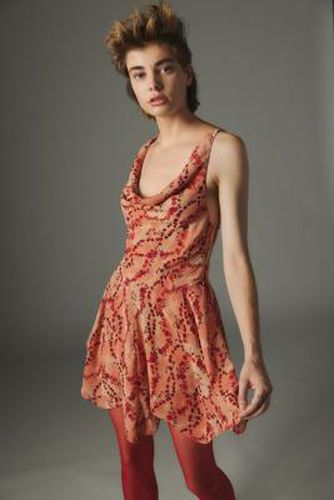 Marie Printed Cowl Neck Mini Dress - XS at Urban Outfitters - Silence + Noise - Modalova
