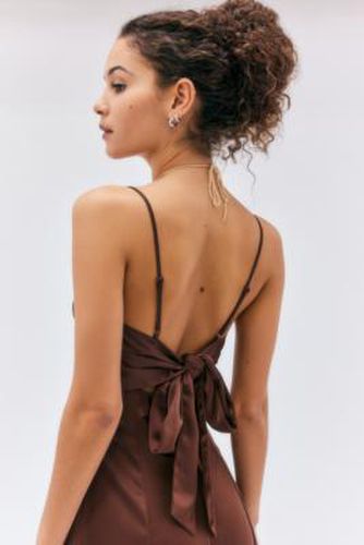 Bella Bow Tie-Back Mini Dress - 2XS at Urban Outfitters - Light Before Dark - Modalova