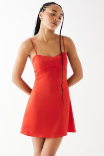 Bella Bow Tie-Back Mini Dress - 2XS at Urban Outfitters - Light Before Dark - Modalova