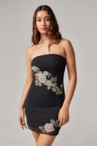 Alix Floral Bandeau Mini Dress - XS at Urban Outfitters - Kimchi Blue - Modalova