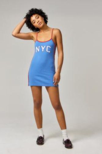 UO NYC Cami Mini Dress - Blue 2XS at - Urban Outfitters - Modalova