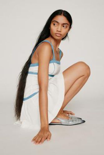 Faye Mini Dress - White XL at Urban Outfitters - Kimchi Blue - Modalova