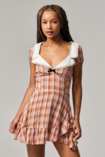 Maeve Check Mini Dress - 2XS at Urban Outfitters - Kimchi Blue - Modalova